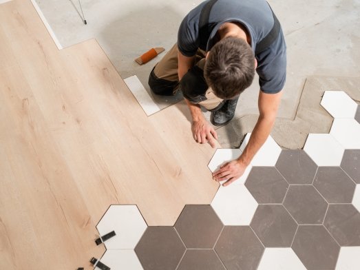 Flooring installation services from HomeTown Floors Online in Saint Peters, MO