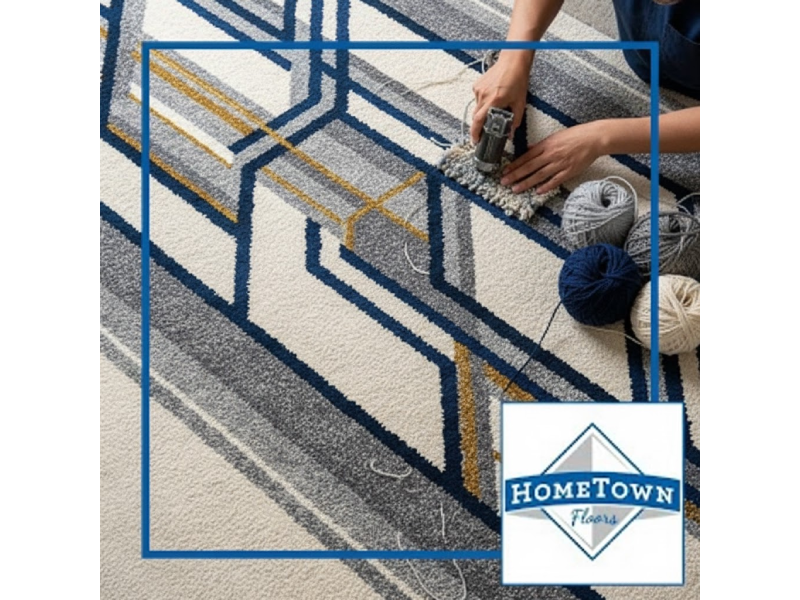 custom area rug Hometown Floors Online 800x600