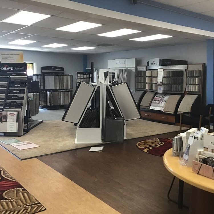 HomeTown Floors inside the flooring store